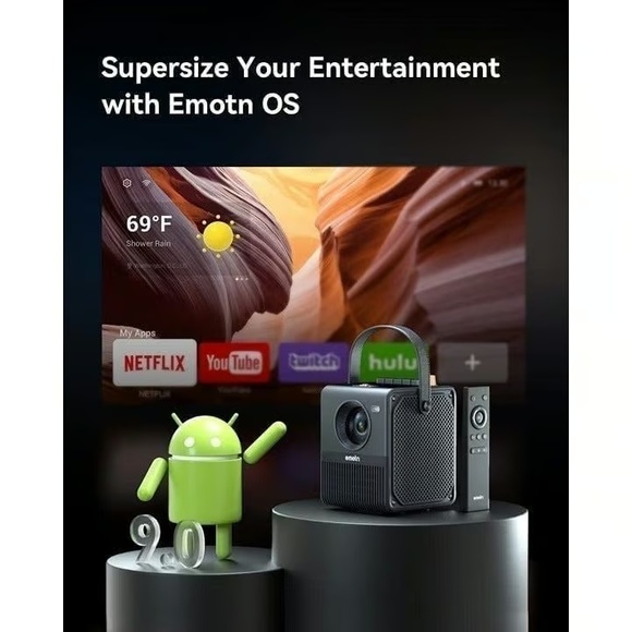 Portable Smart Projector - Picture 3 of 8